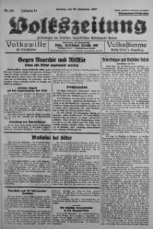 Volkszeitung 26 wrzesień 1937 nr 265