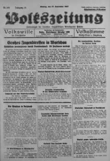 Volkszeitung 27 wrzesień 1937 nr 266