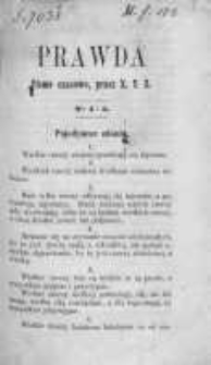 Prawda. Pismo czasowe przez X.Y.Z. 1861, T.1, Nr 4-5