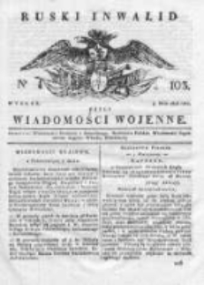 Ruski inwalid czyli wiadomości wojenne 1818, Nr 103
