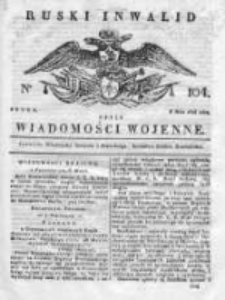 Ruski inwalid czyli wiadomości wojenne 1818, Nr 104