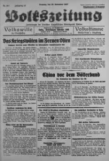 Volkszeitung 28 wrzesień 1937 nr 267