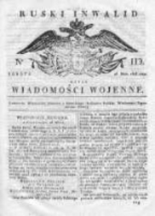Ruski inwalid czyli wiadomości wojenne 1818, Nr 119