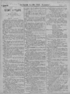 Kłosy 1876, T. XXII, Nr 549 - Dodatek