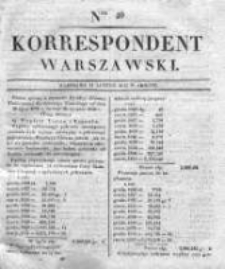 Korespondent Warszawski, 1832, I, Nr 40