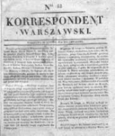Korespondent Warszawski, 1832, I, Nr 52