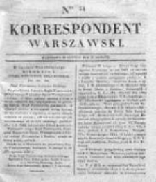 Korespondent Warszawski, 1832, I, Nr 54