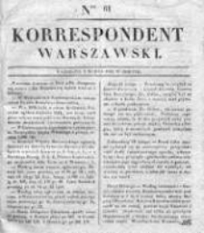 Korespondent Warszawski, 1832, I, Nr 61