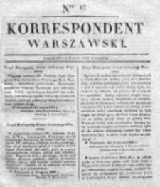Korespondent Warszawski, 1832, I, Nr 67