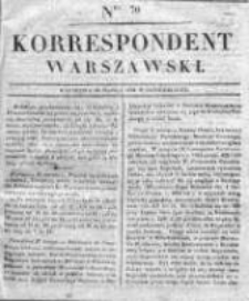 Korespondent Warszawski, 1832, I, Nr 70