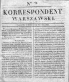 Korespondent Warszawski, 1832, I, Nr 73