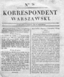 Korespondent Warszawski, 1832, I, Nr 76
