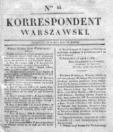 Korespondent Warszawski, 1832, I, Nr 85