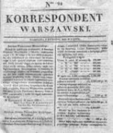 Korespondent Warszawski, 1832, I, Nr 94