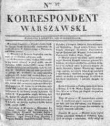 Korespondent Warszawski, 1832, I, Nr 97