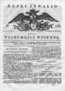Ruski inwalid czyli wiadomości wojenne 1818, Nr 141