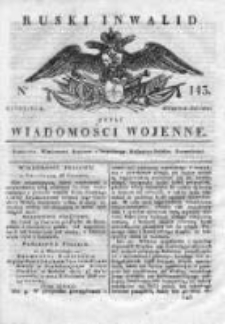 Ruski inwalid czyli wiadomości wojenne 1818, Nr 143