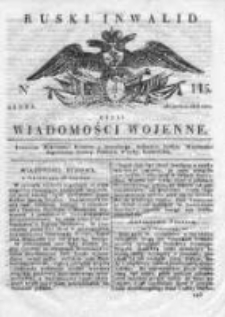 Ruski inwalid czyli wiadomości wojenne 1818, Nr 145