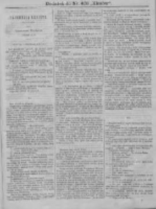 Kłosy 1874, T. XVIII, Nr 468- Dodatek