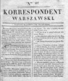 Korespondent Warszawski, 1832, I, Nr 107