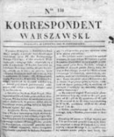 Korespondent Warszawski, 1832, I, Nr 110