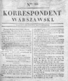 Korespondent Warszawski, 1832, I, Nr 116