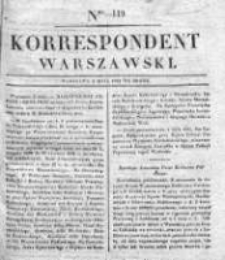 Korespondent Warszawski, 1832, I, Nr 119