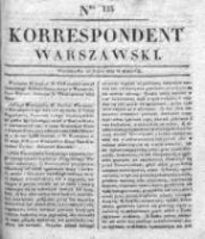 Korespondent Warszawski, 1832, I, Nr 135