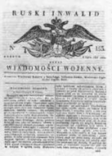 Ruski inwalid czyli wiadomości wojenne 1818, Nr 153