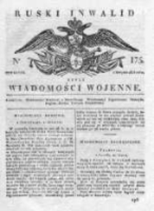 Ruski inwalid czyli wiadomości wojenne 1818, Nr 175