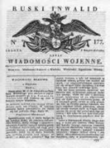 Ruski inwalid czyli wiadomości wojenne 1818, Nr 177