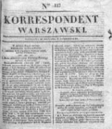 Korespondent Warszawski, 1832, I, Nr 137