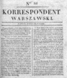 Korespondent Warszawski, 1832, I, Nr 141