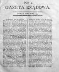 Gazeta Rządowa 1794, nr 1
