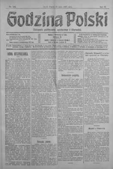 Godzina Polski : dziennik polityczny, społeczny i literacki 31 maj 1918 nr 146