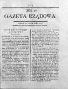 Gazeta Rządowa 1794, nr 16
