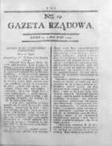 Gazeta Rządowa 1794, nr 19