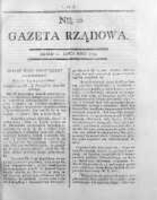 Gazeta Rządowa 1794, nr 22