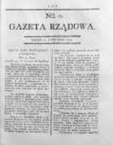 Gazeta Rządowa 1794, nr 25