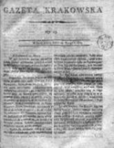 Gazeta Krakowska, 1809, nr 23