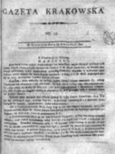 Gazeta Krakowska, 1809, nr 33