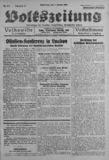 Volkszeitung 7 październik 1937 nr 276