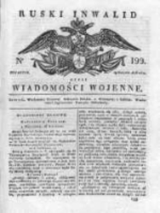 Ruski inwalid czyli wiadomości wojenne 1818, Nr 199