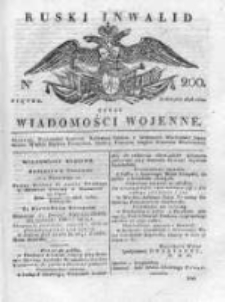 Ruski inwalid czyli wiadomości wojenne 1818, Nr 200