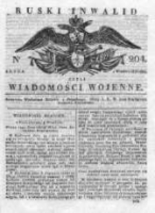 Ruski inwalid czyli wiadomości wojenne 1818, Nr 204
