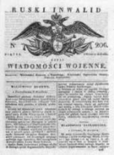 Ruski inwalid czyli wiadomości wojenne 1818, Nr 206