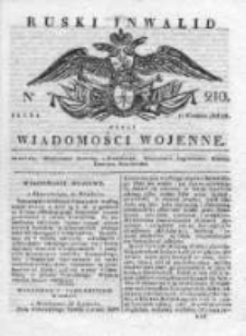 Ruski inwalid czyli wiadomości wojenne 1818, Nr 210