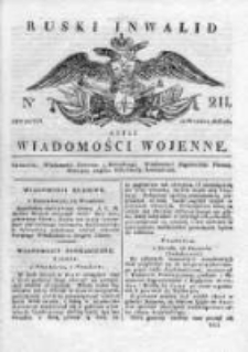 Ruski inwalid czyli wiadomości wojenne 1818, Nr 211