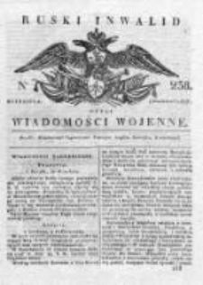 Ruski inwalid czyli wiadomości wojenne 1818, Nr 238