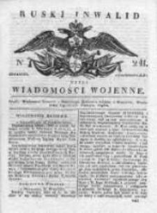 Ruski inwalid czyli wiadomości wojenne 1818, Nr 241